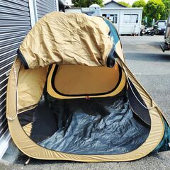 △ B Coleman コールマン Pop UP Picnic ShadeM ポップアップピクニックシェード 170T8450J アウトドア キャンプ用品 収納袋の持ち手に破れ有り 現状渡しの画像