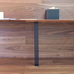 〈新品未使用〉カウンター用アイアン脚 / ストライプ型の画像