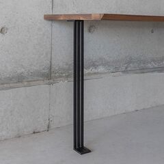 〈新品未使用〉カウンター用アイアン脚 / ストライプ型