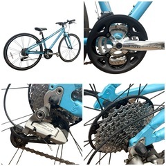 ◯TREK 7.5FX WSD トレック クロスバイク ウィメンズ 女性用 700×32C シマノDEORE LX 27段変速 ボントレガー 中古品■ジモティ姫路の画像