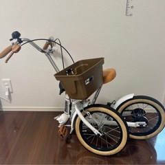 折りたたみ式  子供用自転車１４インチの画像