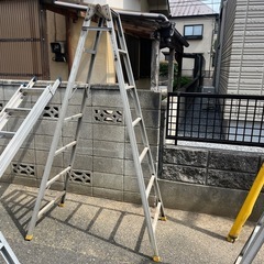 脚立いろいろ７尺２段ハシゴの画像