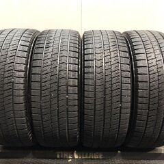 【BS BLIZZAK VRX2 215/55R17】スタッドレス【T.R.G 17インチ 7J5HPCD114.3+39】20年製 トヨタ純正ナット必須 クラウン カムリ等　(MTJ747)クレジットカード QRコード決済可能の画像