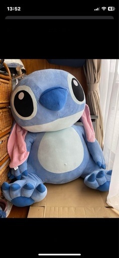 ディズニー　スティッチ　超巨大ぬいぐるみ