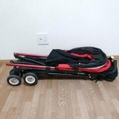 【決まりました!!】Aprica💓　アップリカ　スティック　ベビーカー　コンパクト折りたたみ　取説付✨️　多機能!!の画像