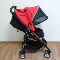 【決まりました!!】Aprica💓　アップリカ　スティック　ベビーカー　コンパクト折りたたみ　取説付✨️　多機能!!の画像