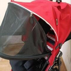 【決まりました!!】Aprica💓　アップリカ　スティック　ベビーカー　コンパクト折りたたみ　取説付✨️　多機能!!の画像