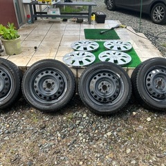 アクアについてたホイールとタイヤ
