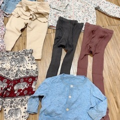 ブランド女児服 ベビー服 80サイズ（1才〜2才まで）12点セット