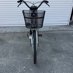 24インチ　自転車　シルバー　　の画像