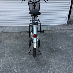 24インチ　自転車　シルバー　　の画像