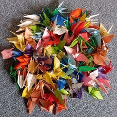 折り鶴　１，０００羽（１００羽入×１０袋）はいかがでしょうか