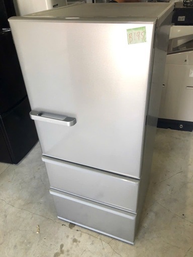 NO B195 ★格安特価★福岡市内配送設置無料★冷蔵庫 ブライトシルバー AQR-27K-S [272L /3ドア /右開きタイプ] [冷凍室 50L] 2021年 NO B195 🌈福岡市内配送設置無料✨🌈冷蔵庫 ブライトシルバー AQR-27K