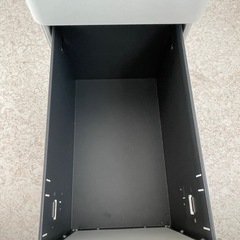 金属製ワゴン 3段 ホワイト 袖机 収納 の画像