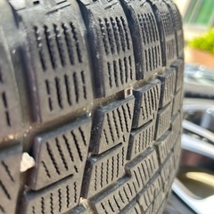 美品レヴォーグ純正2.0GTSホイール225/45R18スタッドレス4本 の画像