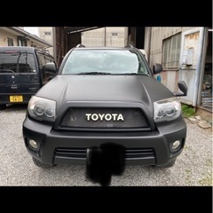 トヨタ ハイラックスサーフ　マットブラック