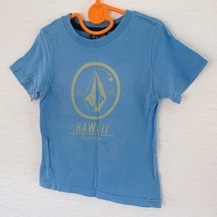 VOLCOM Hawaii 3T(90〜100cm)半袖 Tシャツ 青の画像