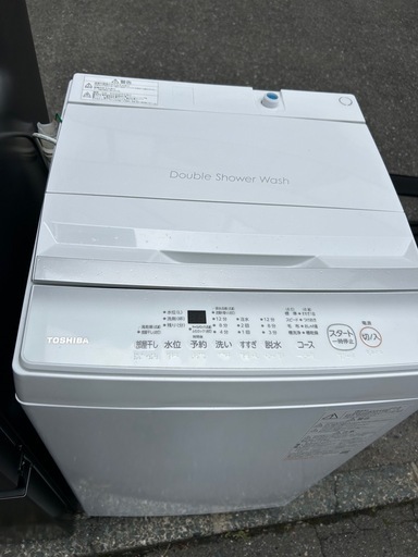 福岡市配送設置無料国産24年製の高年式セット冷蔵庫、洗濯機