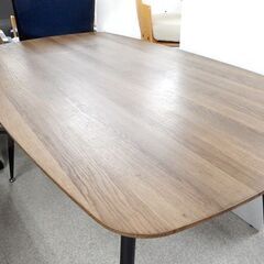 ダイニングテーブル 140×80cm テーブルのみ 4人掛け用 ブラウン 食卓テーブル ☆ 札幌市北区屯田 の画像