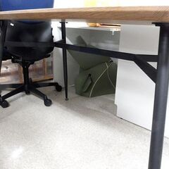 ダイニングテーブル 140×80cm テーブルのみ 4人掛け用 ブラウン 食卓テーブル ☆ 札幌市北区屯田 の画像