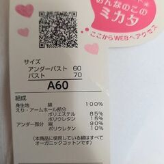 ☆新品☆こども肌着☆はじめてのブラ☆の画像