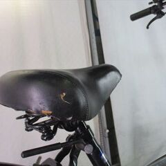 E302★限定特価★ 中古自転車 【　27インチ　黒　シティ　LEDオートライト 】の画像