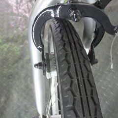 E303★10000円★　折りたたみ中古自転車【20インチ　シルバー 】の画像