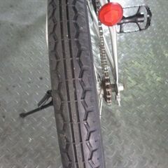 E303★10000円★　折りたたみ中古自転車【20インチ　シルバー 】の画像