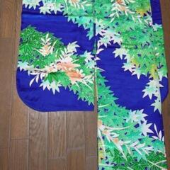 USED、振袖、草花柄