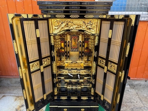 創価学会 家具調 中古仏壇 884 金剛堂 「ヨーロピアン