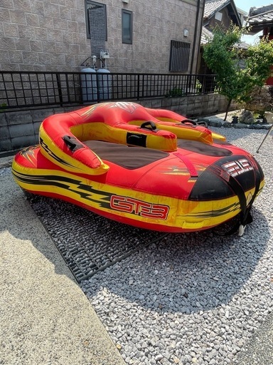 トーイングチューブ3人乗り