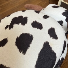 【決まりました】牛収納付きスツールの画像