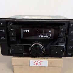 365 作動品 CP-W66 トヨタ　USB/CDチューナー