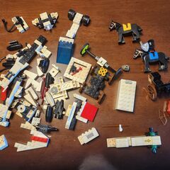 【LEGO】1980年代後半期頃の宇宙/お城シリーズの部品