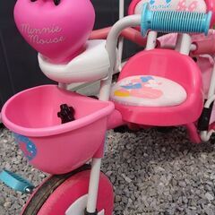 【取引中】ミニーちゃんの三輪車（値引中6/30まで）の画像