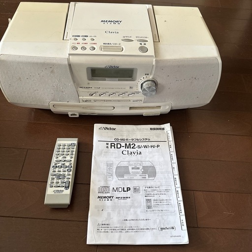 Victor RD-M2-W Clavia (みつ) 横堤のオーディオ《コンポ》の