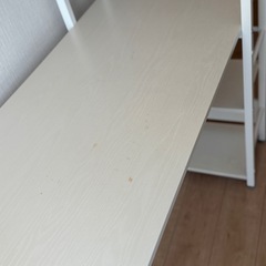 お取引き中　本棚一体型の机の画像