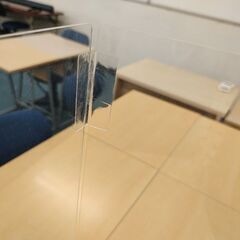 卓上 アクリルパーテーション(3面タイプ) ※複数枚有の画像
