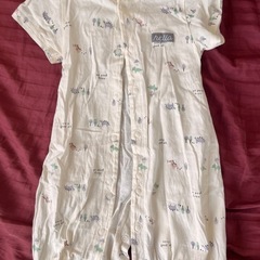 【お値下げ中】美品　新生児　50 60 カバーオールの画像