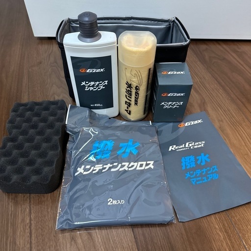 ポン　G’ZOX ガラスコート2個メンテナンスキット1個 ガラス系コーティング【G'ZOX】｜疎水メンテナンスボックス