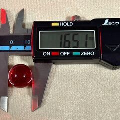 ビー玉　ガラス玉　約１７mm　レッド(赤)　約３００個　DIY　工作　自由研究　手作り　学校の画像