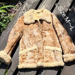シープスキンジャケット  M〜Lサイズ Made in Newz...