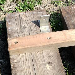 「木製スロープ」  or 小型＆軽トラ用「あゆみ板」　遥か昔、大工の棟梁が自作し愛用していたものですの画像