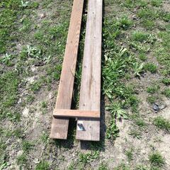 「木製スロープ」  or 小型＆軽トラ用「あゆみ板」　遥か昔、大工の棟梁が自作し愛用していたものですの画像