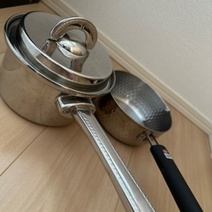 片手鍋　ナチュラルウェア&ニトリ