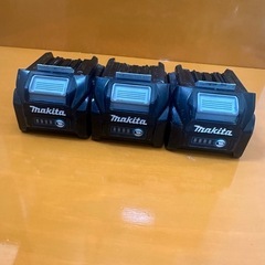 マキタ18v2.5a バッテリー ×3
