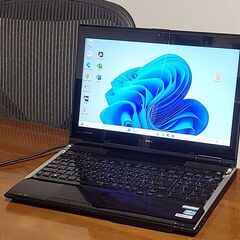 NEC 15インチ使用僅少【win11 + win10 起動8秒...