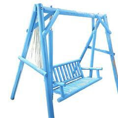 木製ブランコの画像