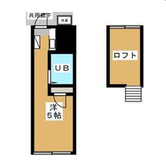 🉐初期費用２万円🙂新宿へ直通３７分の篠崎駅徒歩１２分！家賃62000円のロフト付アパート★入居翌月家賃が無料でお得です！ - 不動産