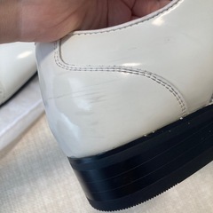 ビジネスシューズ　結婚式　ホワイト
の画像